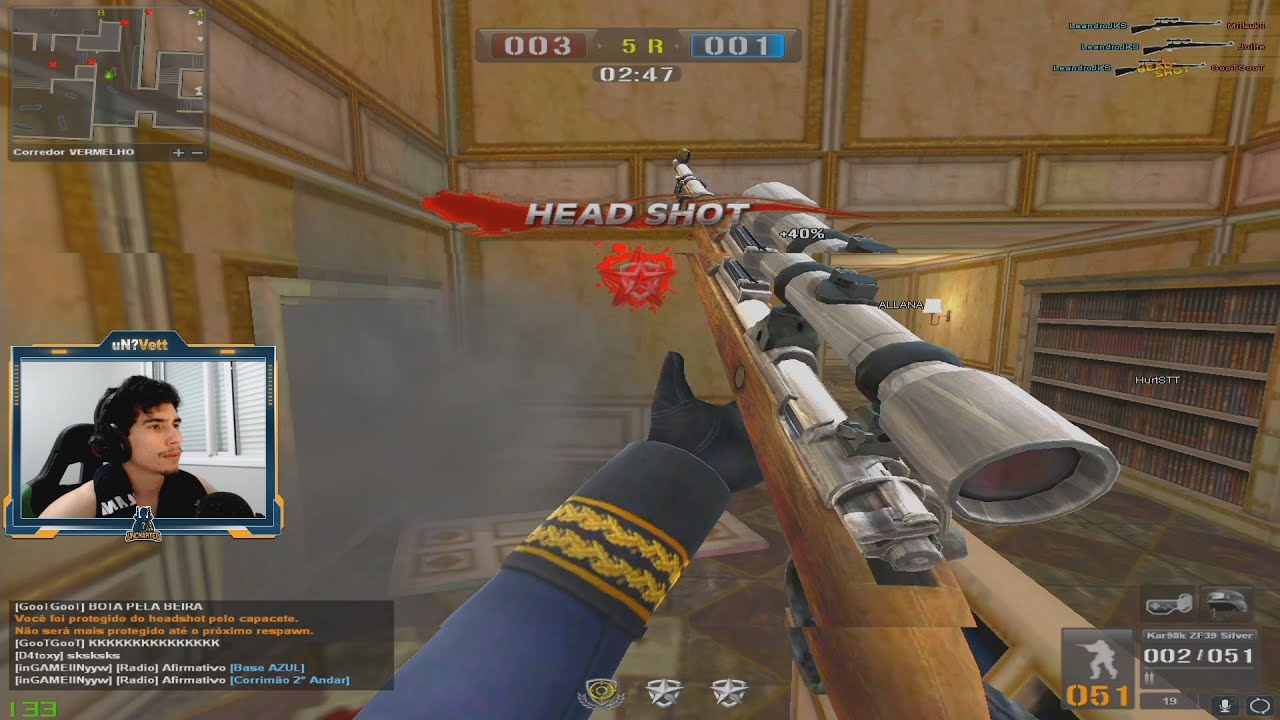 MODO AGRESSIVO ON! KAR-98 A MELHOR SNIPER PARA RUSH!