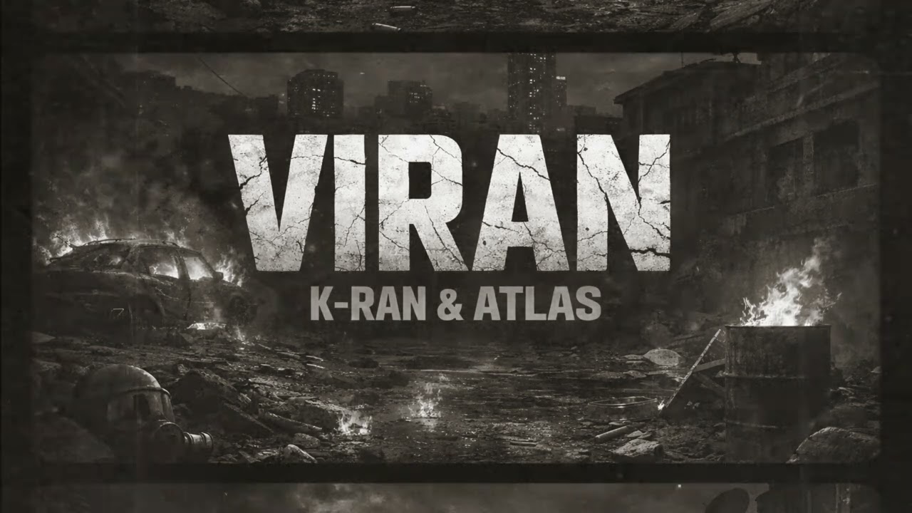 Türkçe Rap'in En Sert Hali: VİRAN | K-Ran & ATLAS | (Prod. by. Basamak Session)