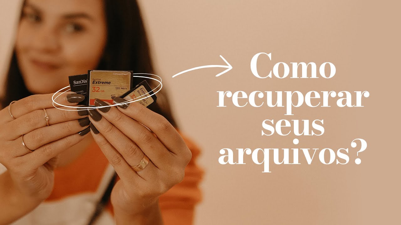 CARTÃO DE MEMÓRIA CORROMPIDO! COMO RECUPERAR OS ARQUIVOS?