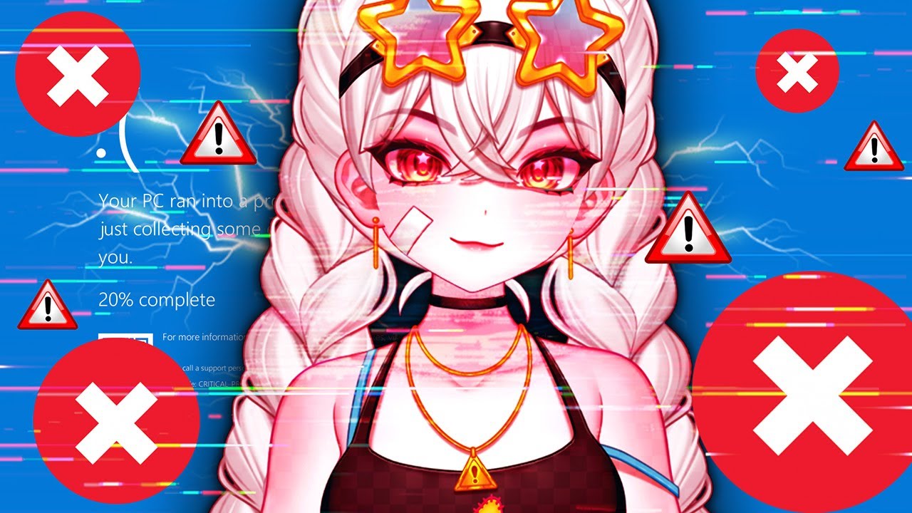 Ghosty испытывает возможности своей VTuber-модели на пределе.