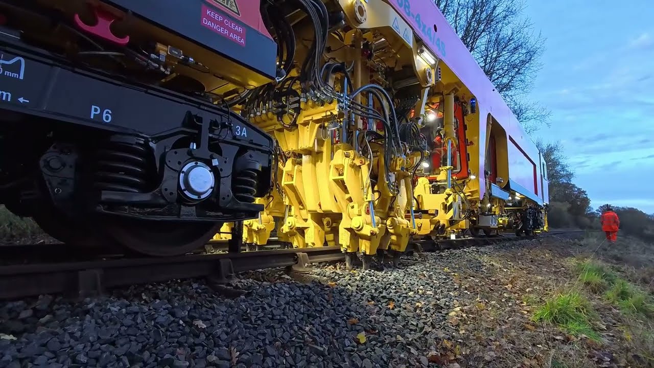 Tamping on the Severn Valley Railway 