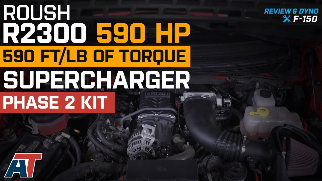 2011-2014 F150 Roush R2300 590 HP Supercharger - Phase 2 Kit 6.2L Raptor Review & Dyno