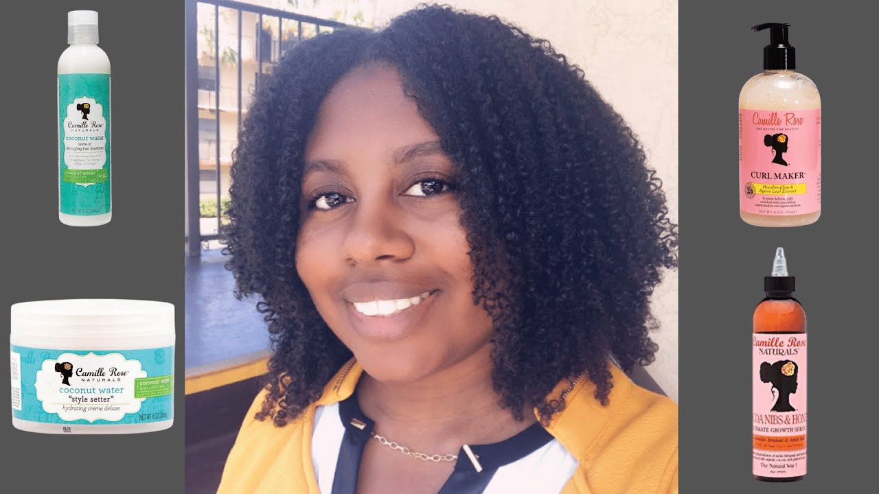 Wash-N-Go| Camille Rose Naturals| Coconut Water Line Styling Products|