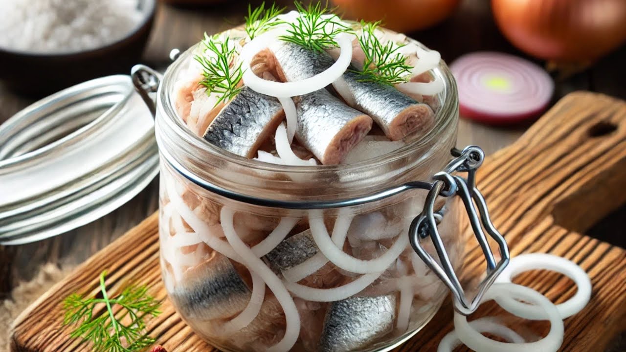 Śledzik w Oleju z Cebulką &ndash; Tradycyjny Przepis na Polski Smak! #śledzik