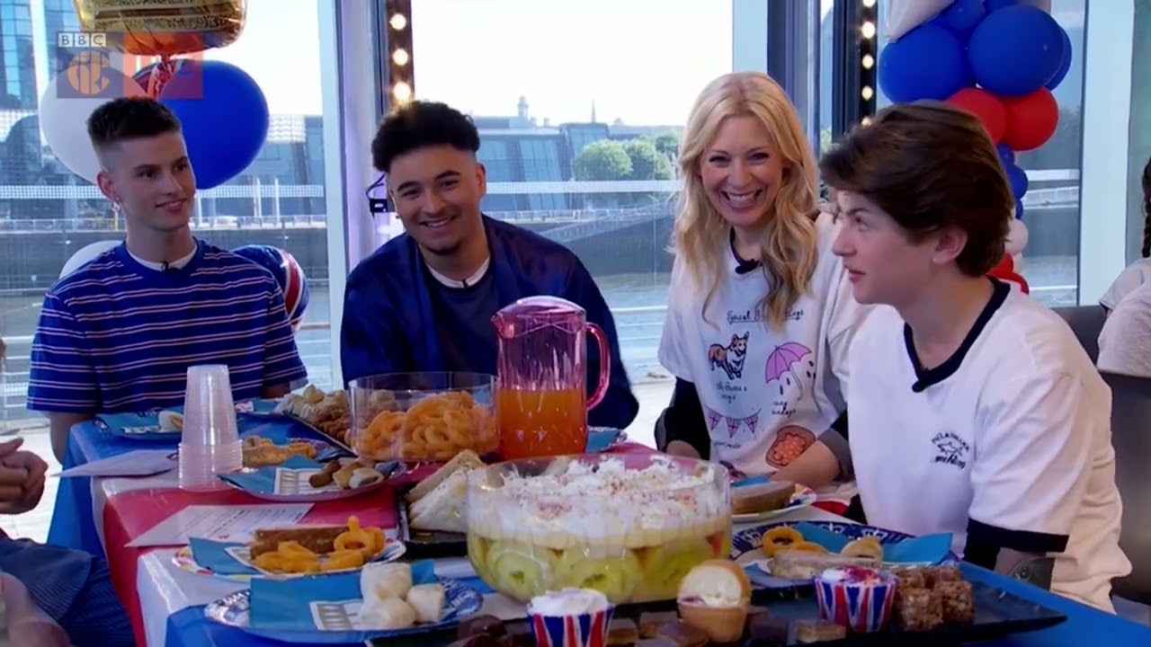 Saturday Mashup Live- CBBC - Leo James, Billy Jenkins, Naomi Wilkinson -Jubilee special -2022