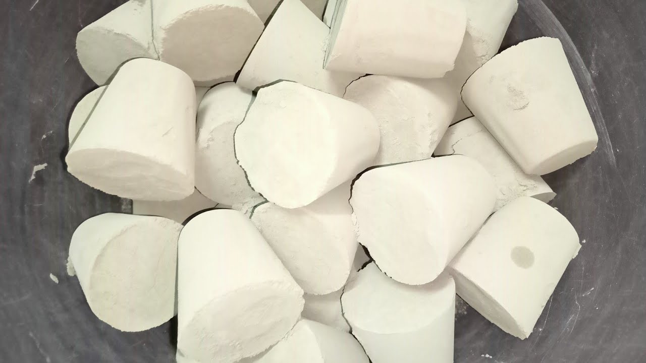 Fresh Soft Pure Cement Dry Crumbling ASMR #189