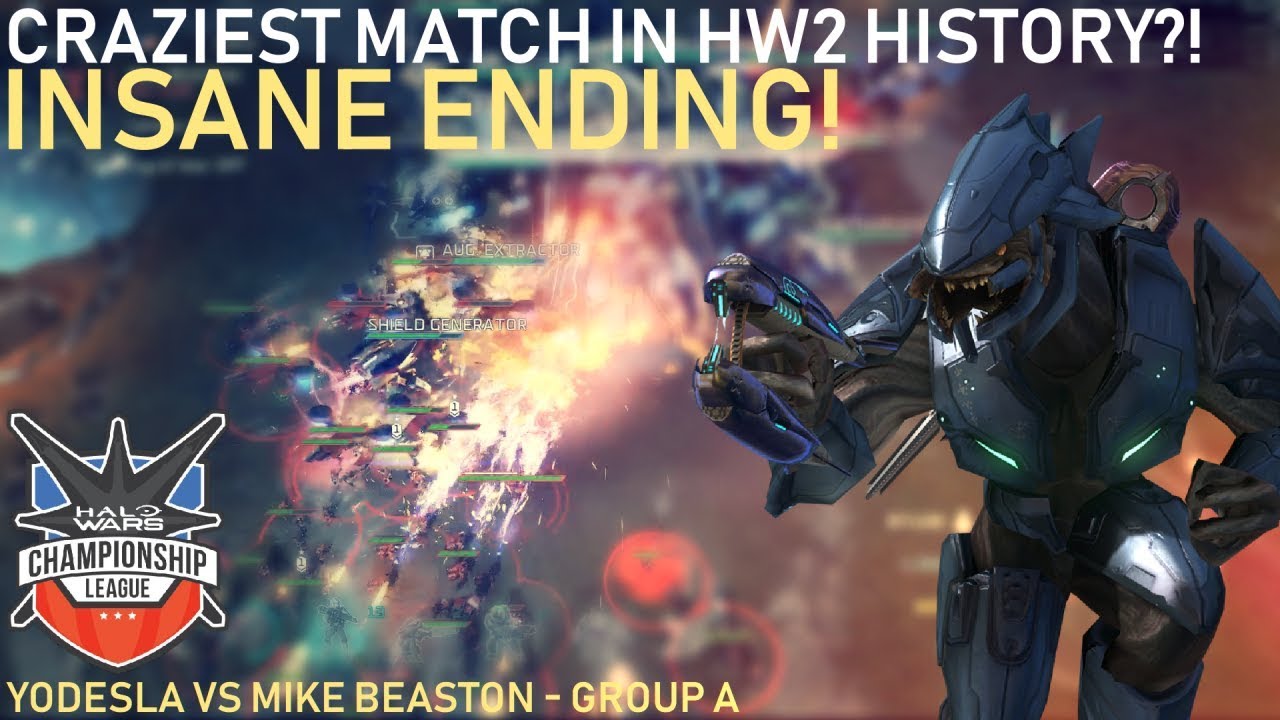 Halo Wars 2 - The Most Intense Match in Competitive History? We think so!