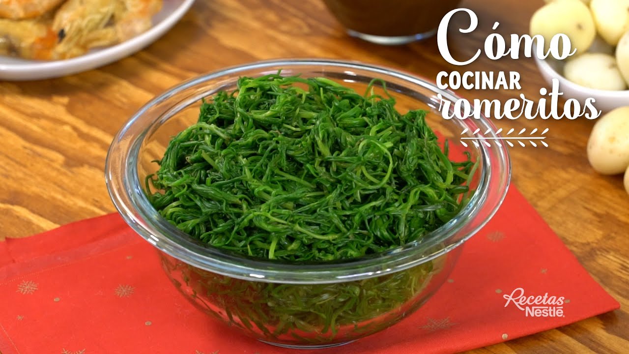 Descubre c&oacute;mo cocinar romeritos | Recetas Nestl&eacute;