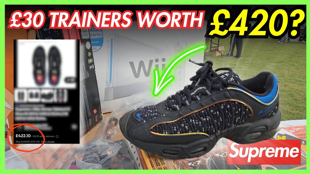 SUPREME Trainers Just SAT At The Car Boot Sale?! 👟😱