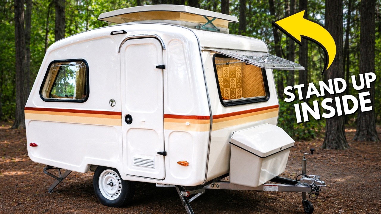 Not Your Grandpa's Fiberglass Camper!