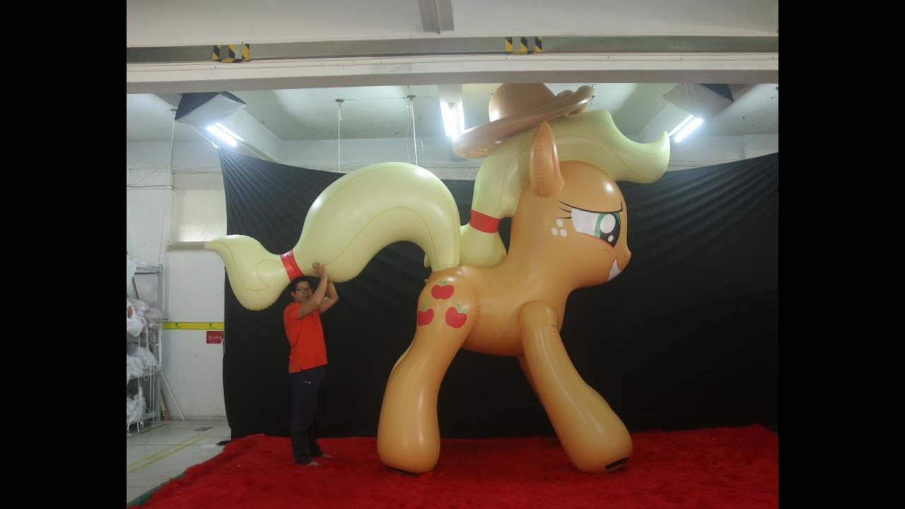 My Little pony Apple Jack Inflatable pony horse toy