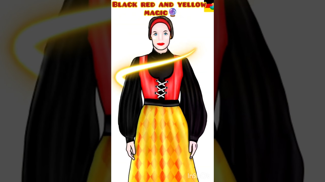Drawing a Girl in German Flag Colors! 🇩🇪✨ #Germany #FlagArt #CulturalArt