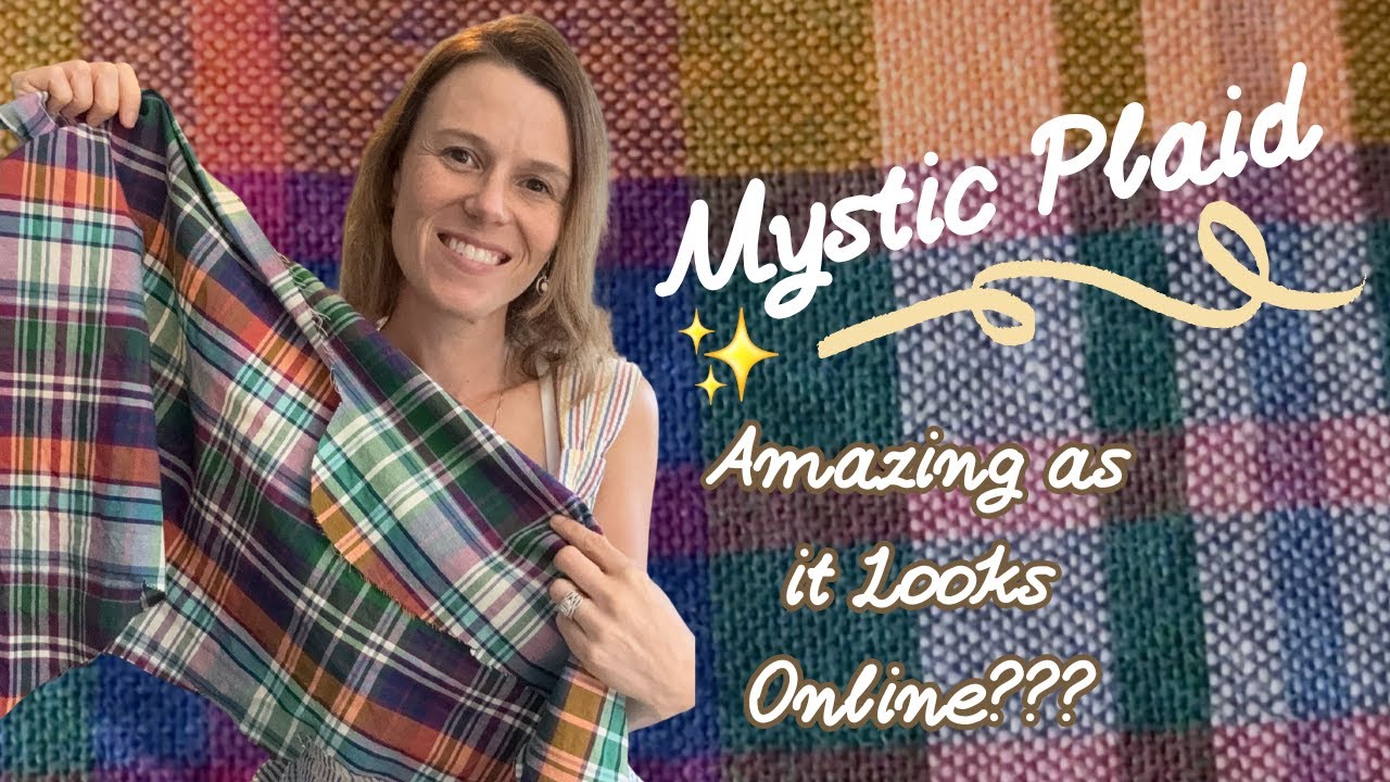 Blackbird Fabrics Mystic Plaid Review: A Deep Dive into this Colorful Yarn-Dyed Fabric