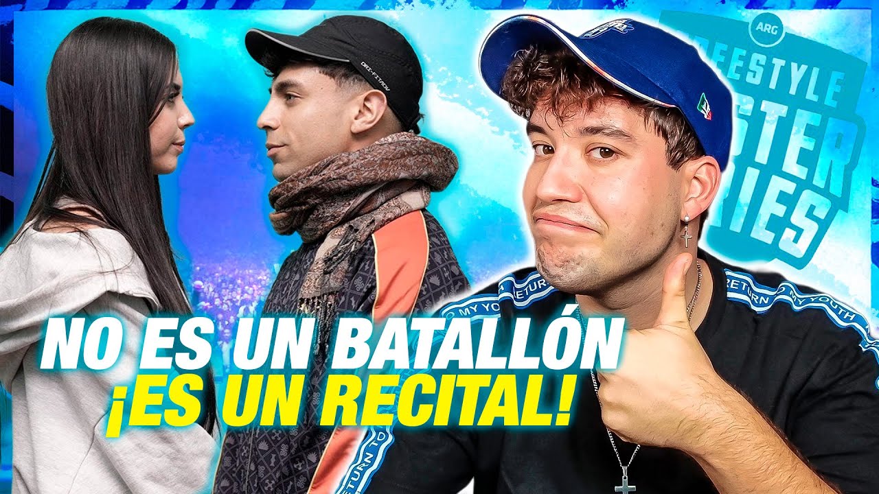 TEOREMA Y SOPHIA, CLASE MAGISTRAL DE FREESTYLE AL MOMENTO 💙💙💙 KAPO 013 REACCIONA FMS ARGENTINA J01
