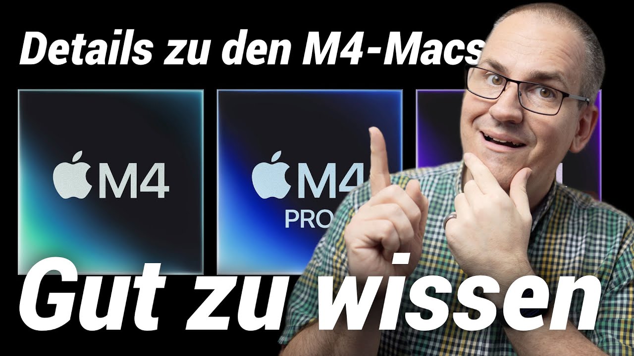 Neue M4 Macs von Apple: Diese Details sind gut zu wissen