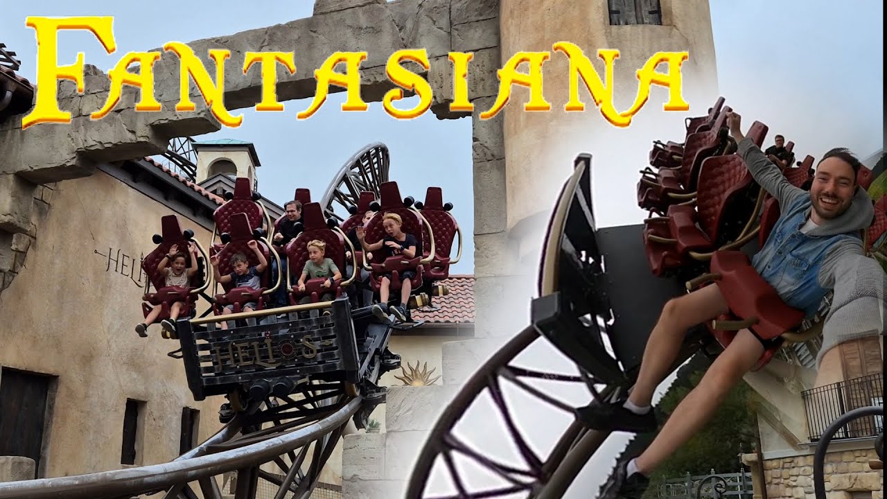 FANTASIANA VLOG - ERT RITJES OP HELIOS! | KLEINE VOLTRON! | BACKSTAGE KNIGHTS RIDE TOWER!
