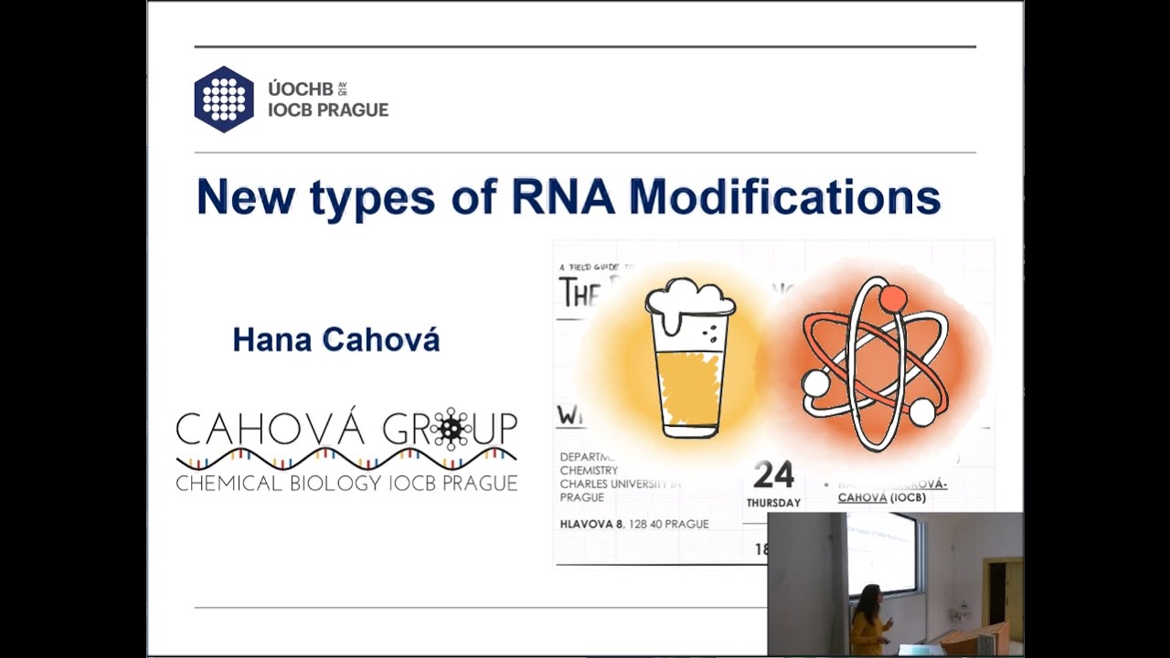 New types of RNA Modifications [The Pint of Science in Prague]