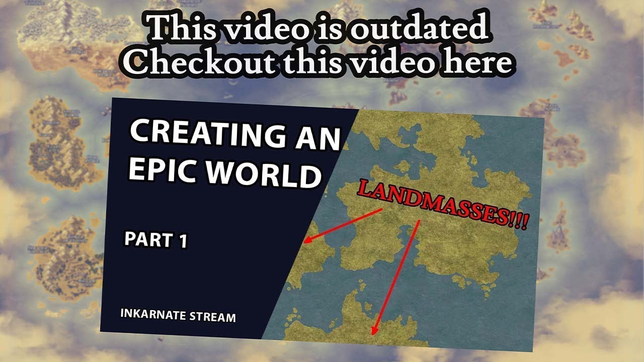 How to Create a World Map OLD | Inkarnate Stream