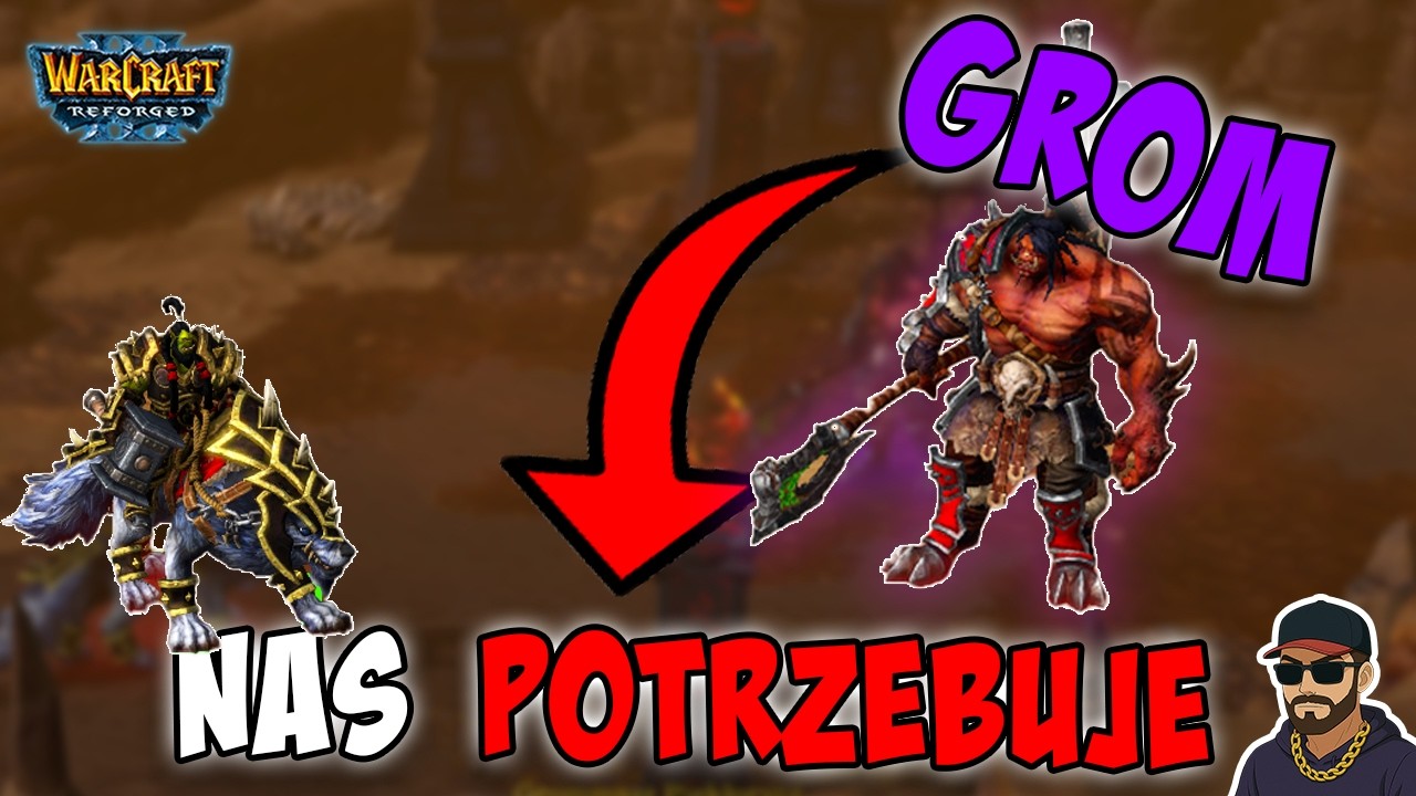 NA RATUNEK GROMOWI… TO OSTATNIA MISJA ORKA Warcraft 3 Reforged Kampania Orc #25