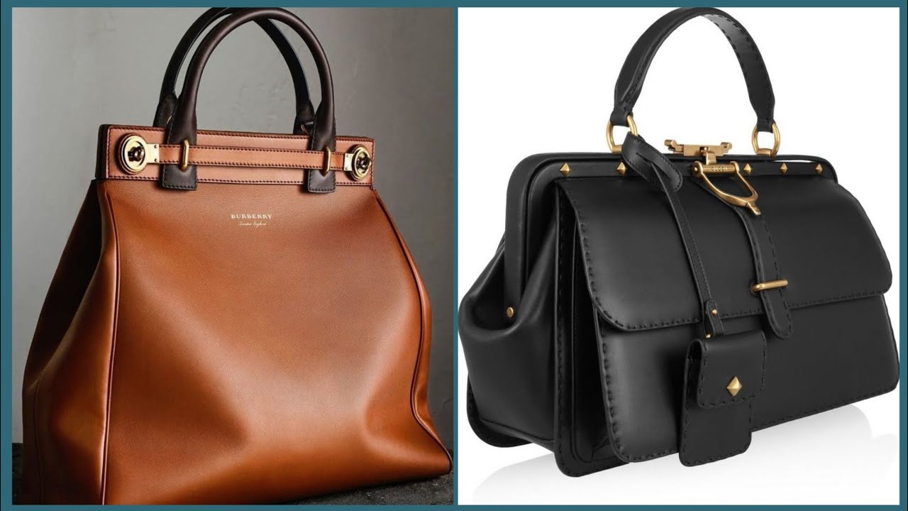 Luxurious and modern leather handbag ideas 