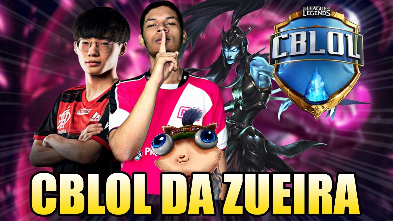 BVOY VS BLUE E FNB DENTRO DA FONTE - CBLOL DA ZUEIRA