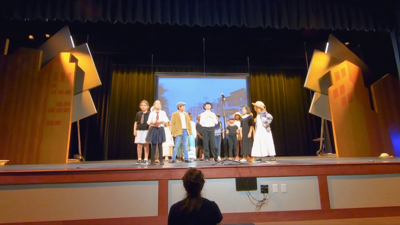 The Music Man Kids - Starring AB as Professor Harold Hill