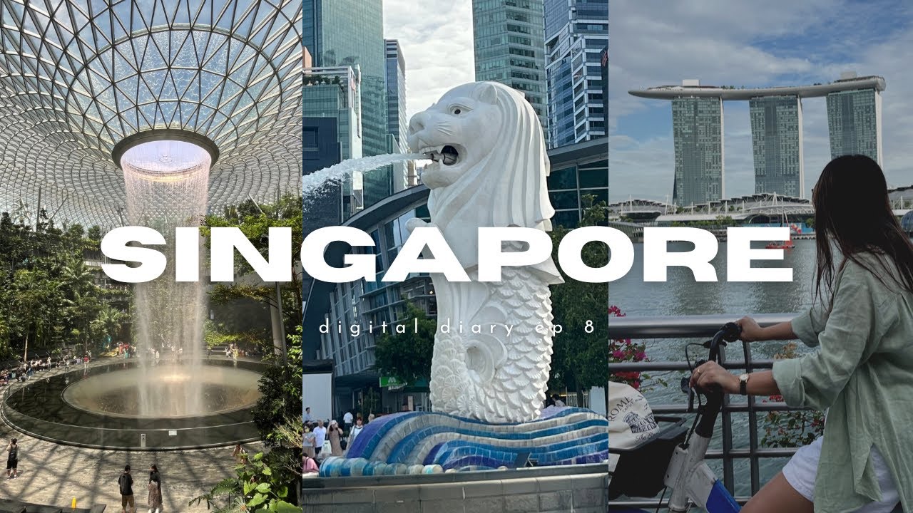 SINGAPORE vlog | 22 HOURS LAYOVER IN SINGAPORE 🇸🇬 