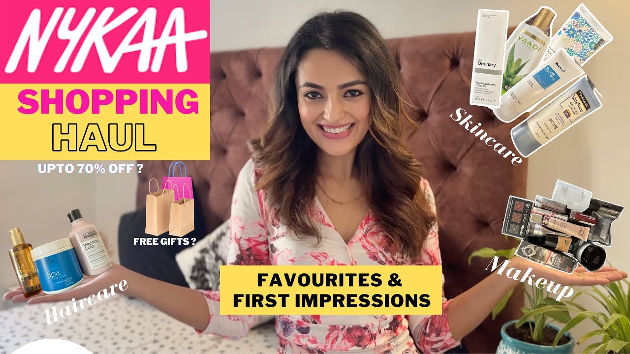 NYKAA shopping haul & Recommendations || Favorites + First Impressions || Garima Verma ||