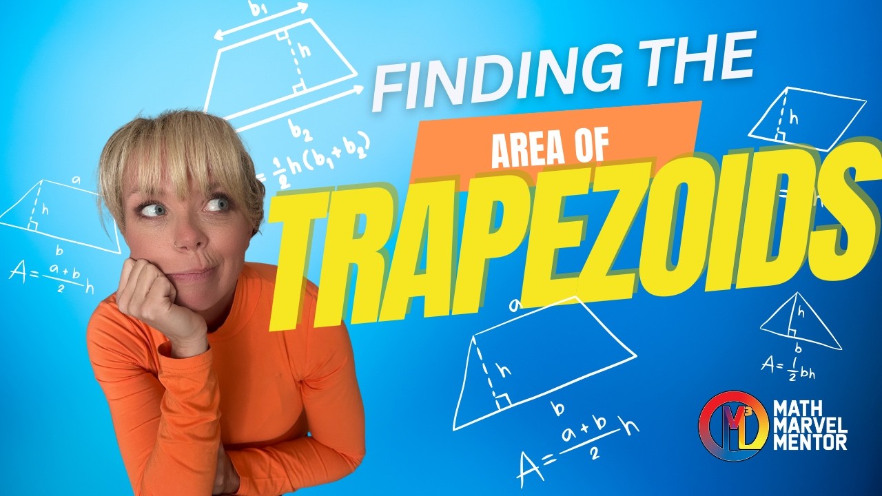 Finding the Area of Trapezoids, Triangles & Parallelograms