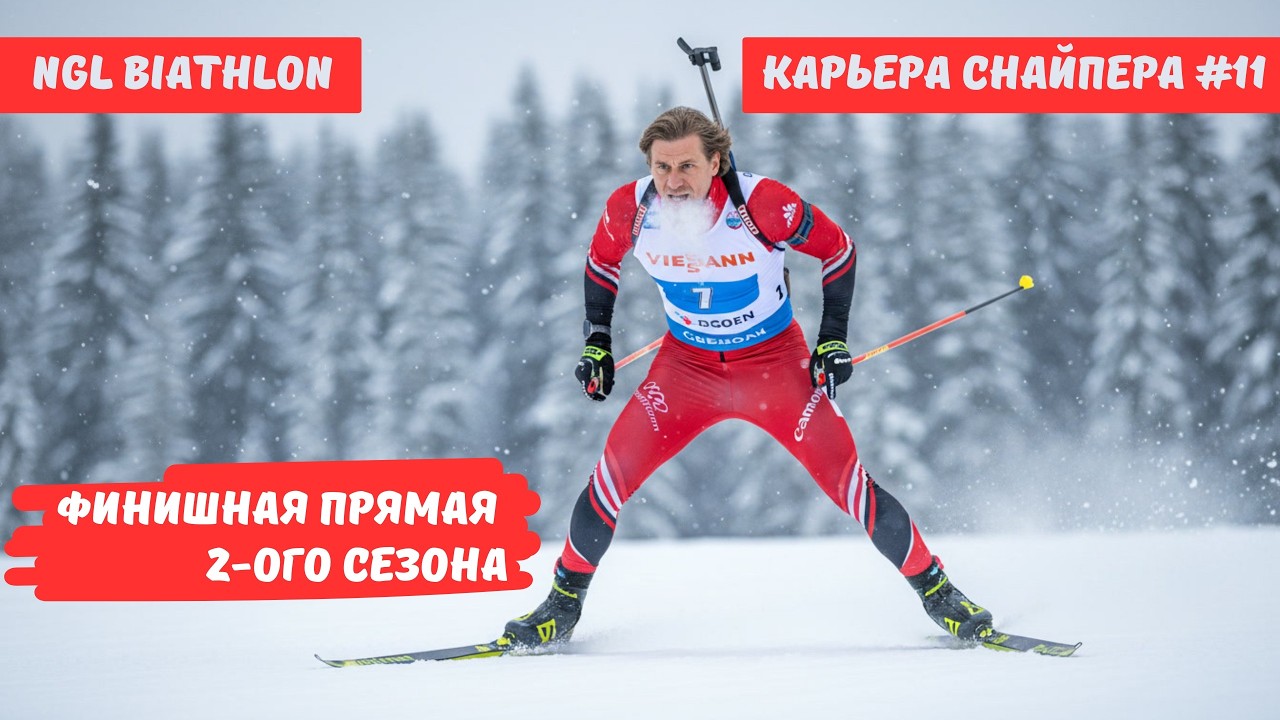 NGL BIATHLON  КАРЬЕРА СНАЙПЕРА #11