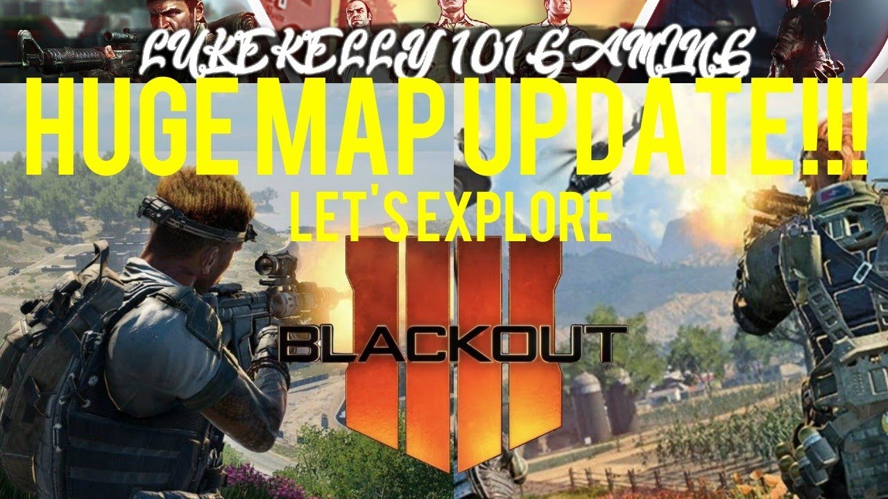 Black Ops 4 Blackout Gameplay | HUGE NEW MAP UPDATE (Lets Explore)