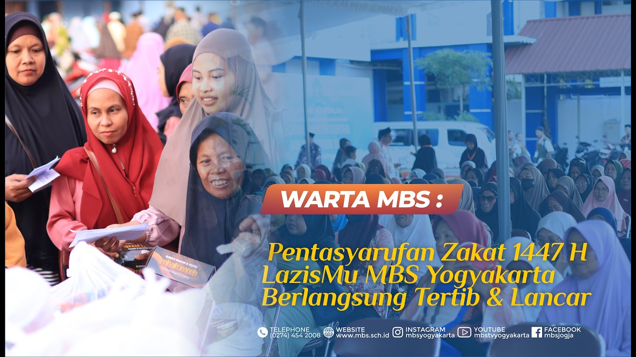 Pentasyarufan Zakat 1447 H oleh LazisMu MBS Yogyakarta kepada Warga Sekitar Pondok Pesantren