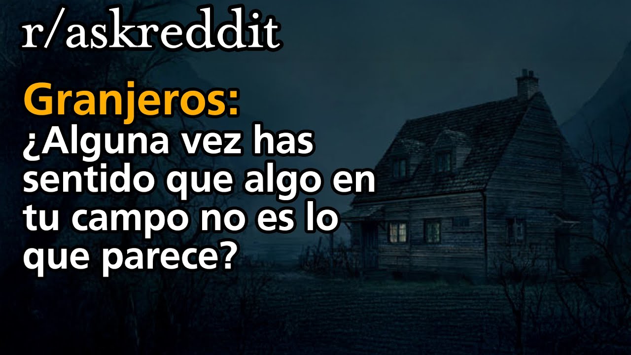 Granjeros:¿Alguna vez has sentido que algo en tu campo no es lo que parece?