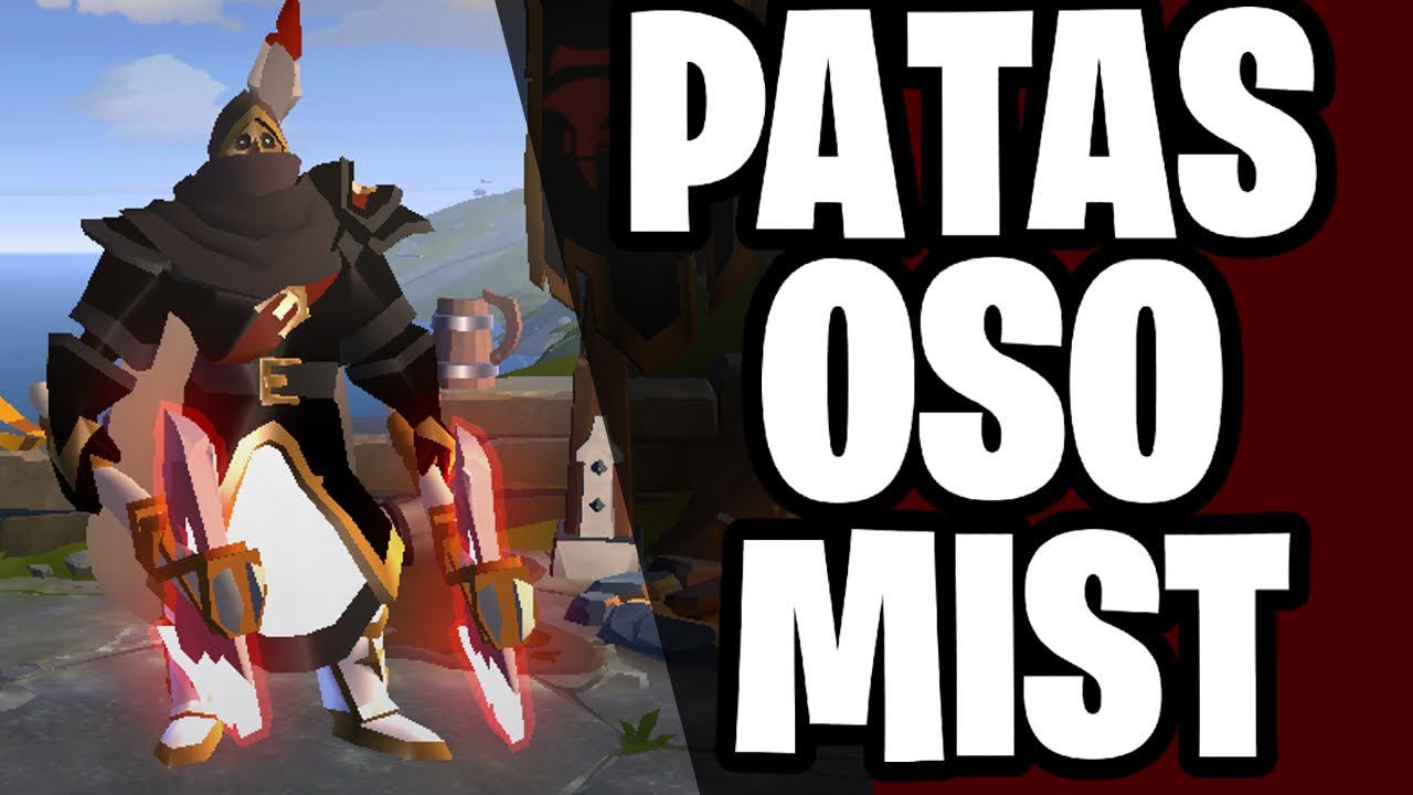 Patas de Osos ¡IMPARABLES! en las Mist de Albion Online | Build Patas de Oso