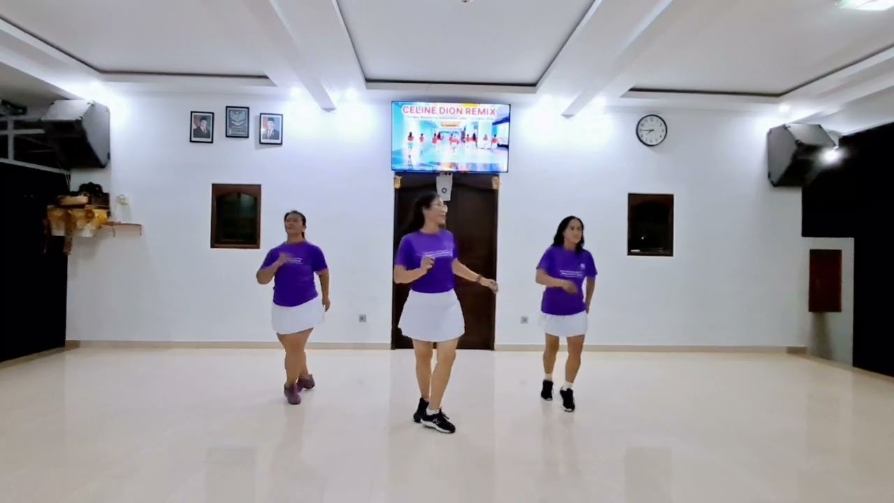 CELINE DION REMIX# Line Dance