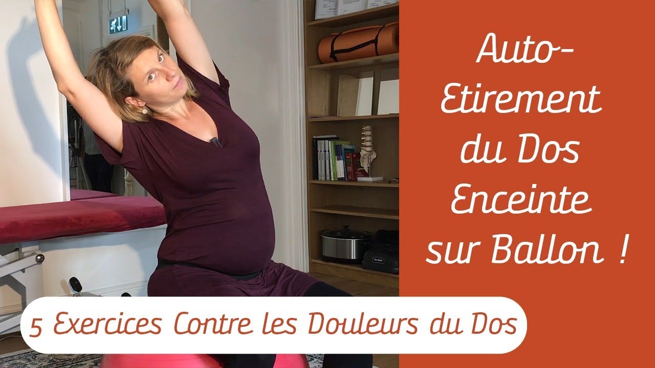3 Etirements contre les Douleurs de Dos Pendant la Grossesse - Exercices à faire Enceinte!