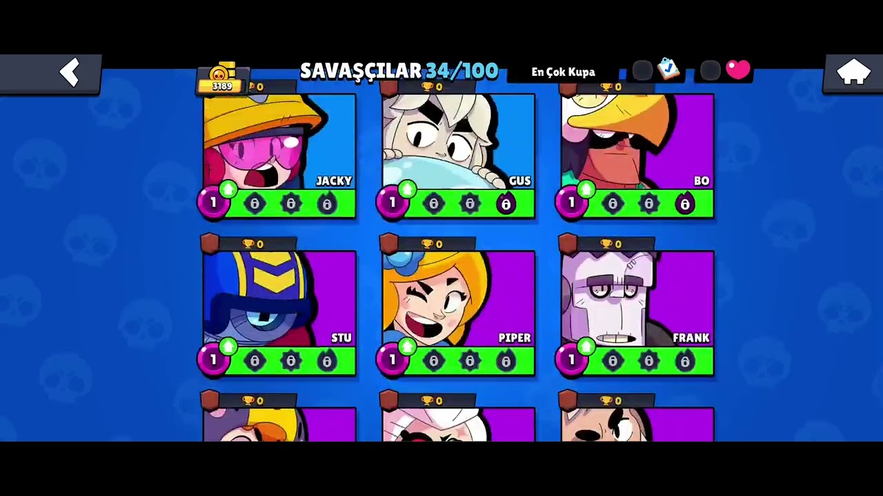 Kuzenimle ilk defa brawl Star çektimmmmm