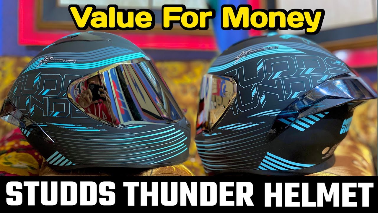 Studds Helmet | Best Budget Helmet Under 2000 | Studds Thunder Helmet | Studds Helmet Review
