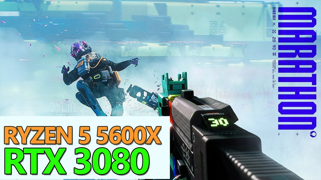 Marathon | Nvidia RTX 3080 | Ryzen 5 5600X | PC Game Gameplay Benchmarks