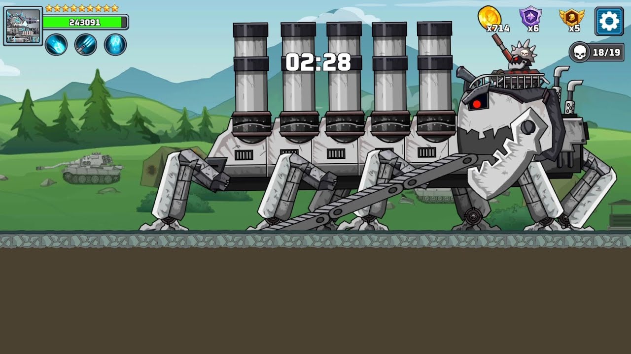 Top 6 most powerful tank vs level 96