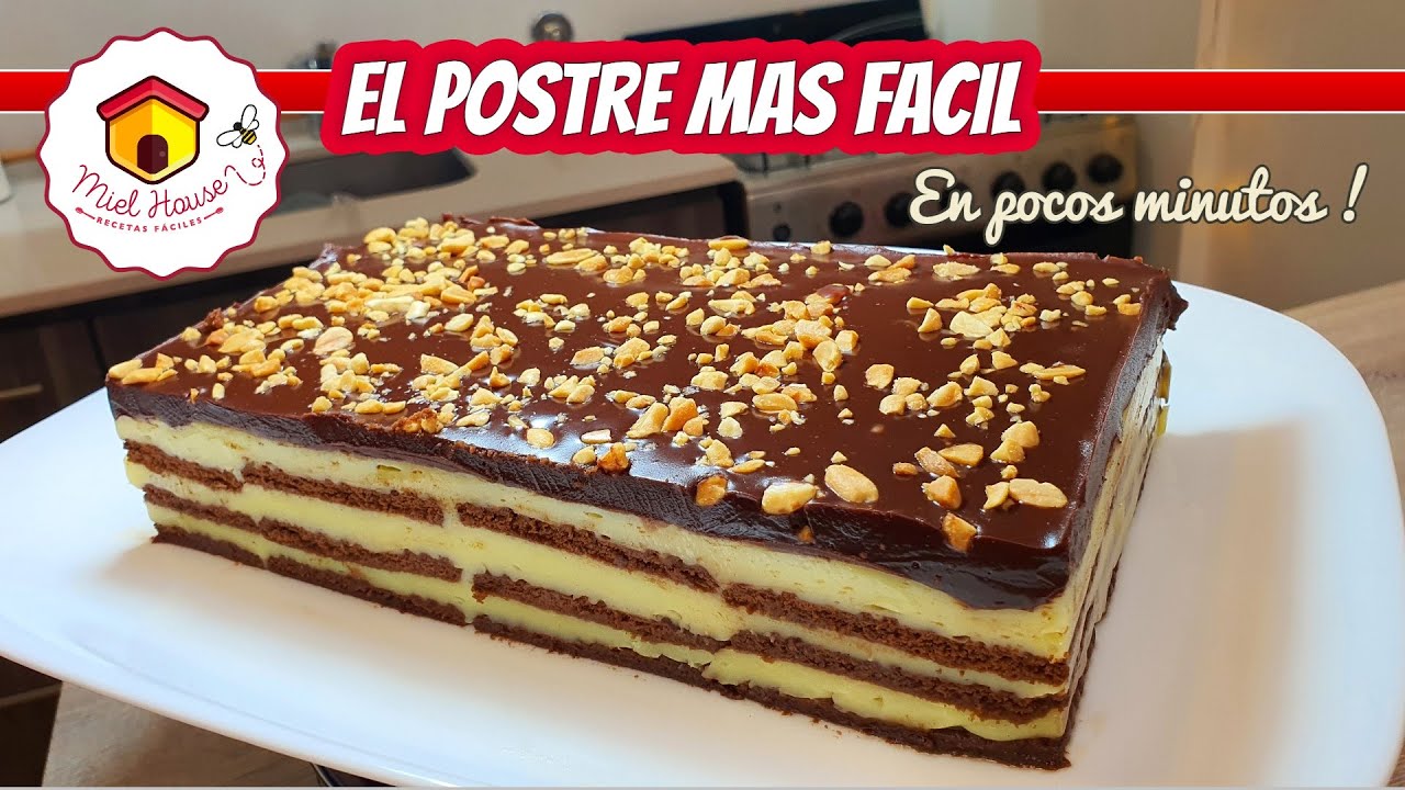 POSTRE PARA ENAMORAR muy f&aacute;cil y sin horno 😍👌