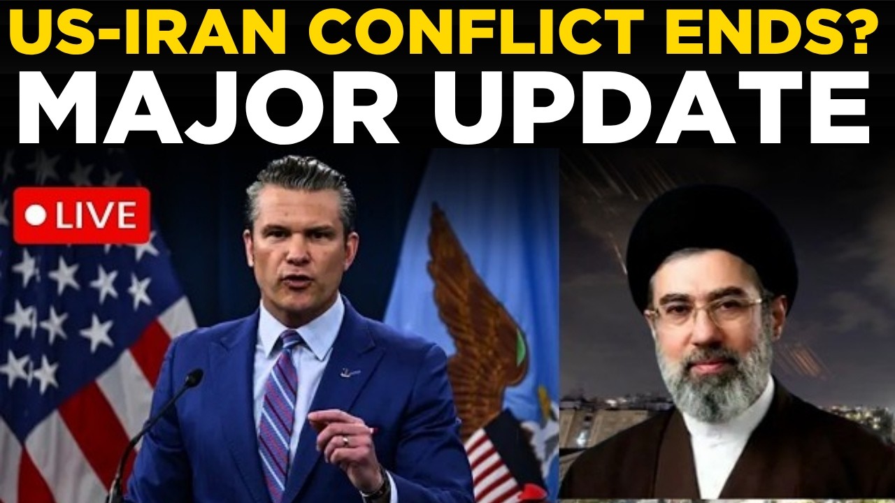 Pentagon Briefing Live: US-Iran Conflict Ends? Major Update on Middle East Tensions LIVE | TRUMP