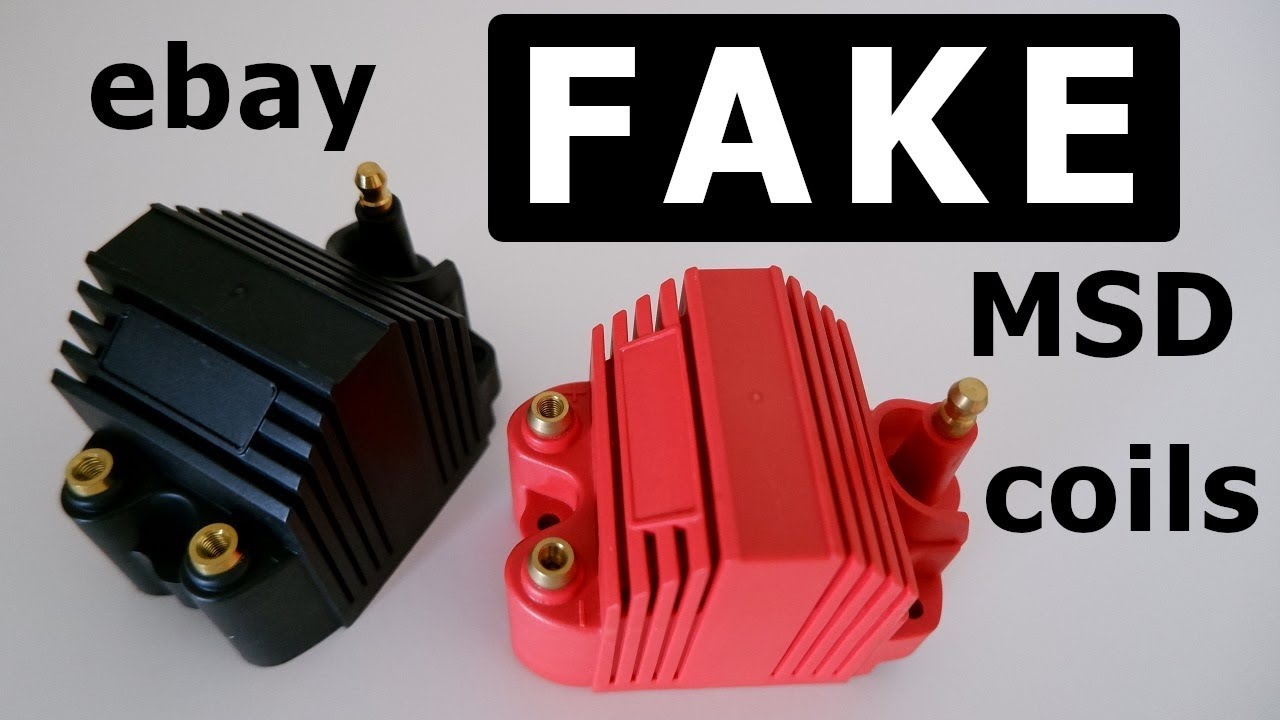 MSD ebay FAKE Ignition Coils