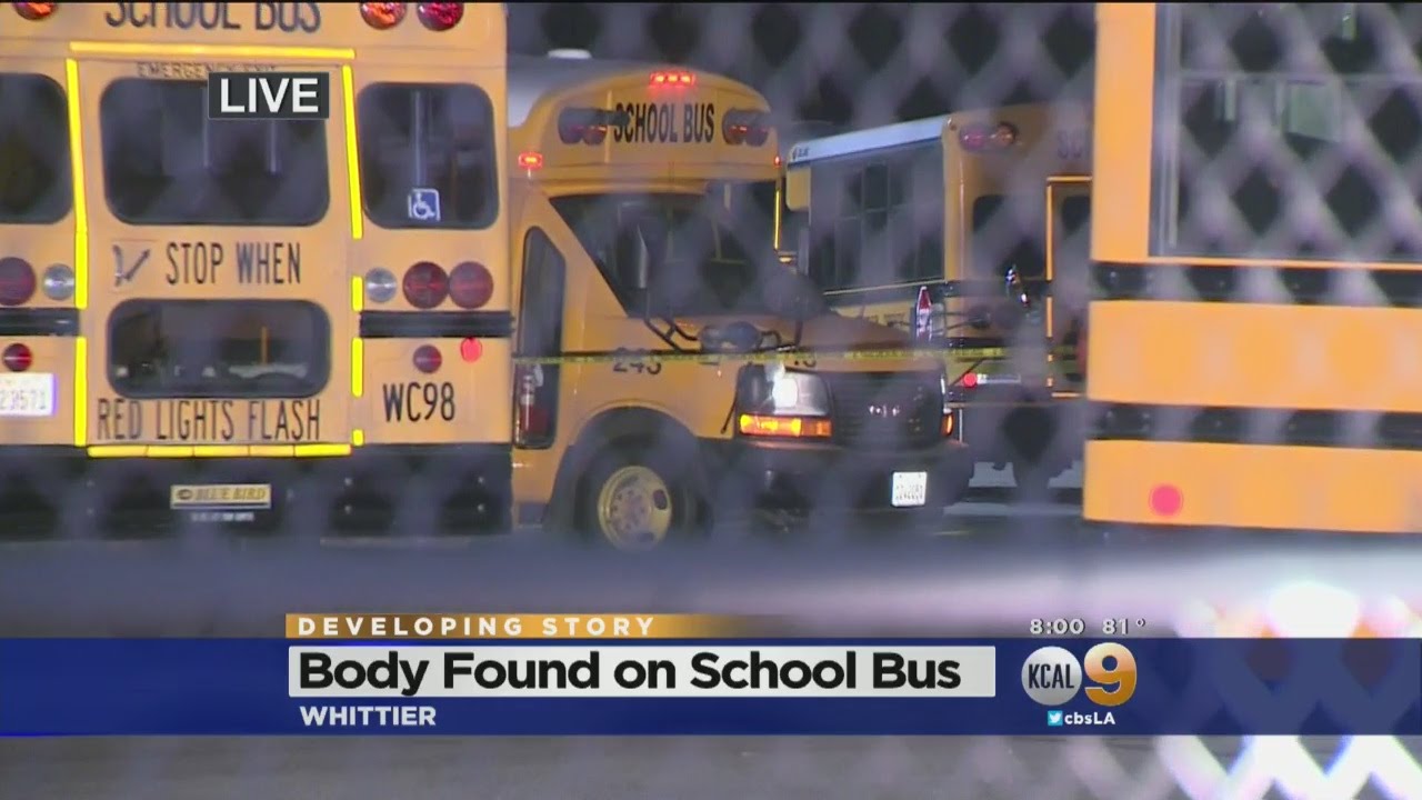 19-Year-Old Special Needs Student Found Dead On School Bus In Whittier