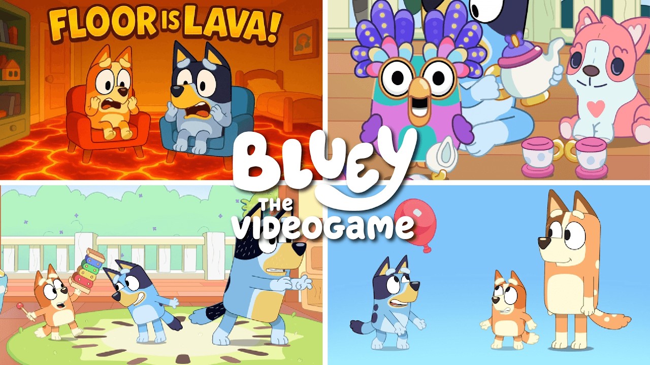 Bluey The Videogame - All Minigame