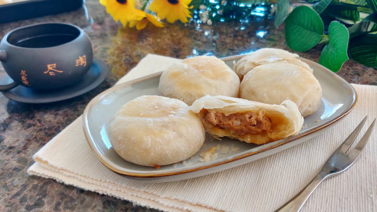 吃来吃去还是最爱鲜肉月饼，最好用的配方，讲解详细，一次成功|Pstry mooncake with pork filling-My favorite monncake recipe