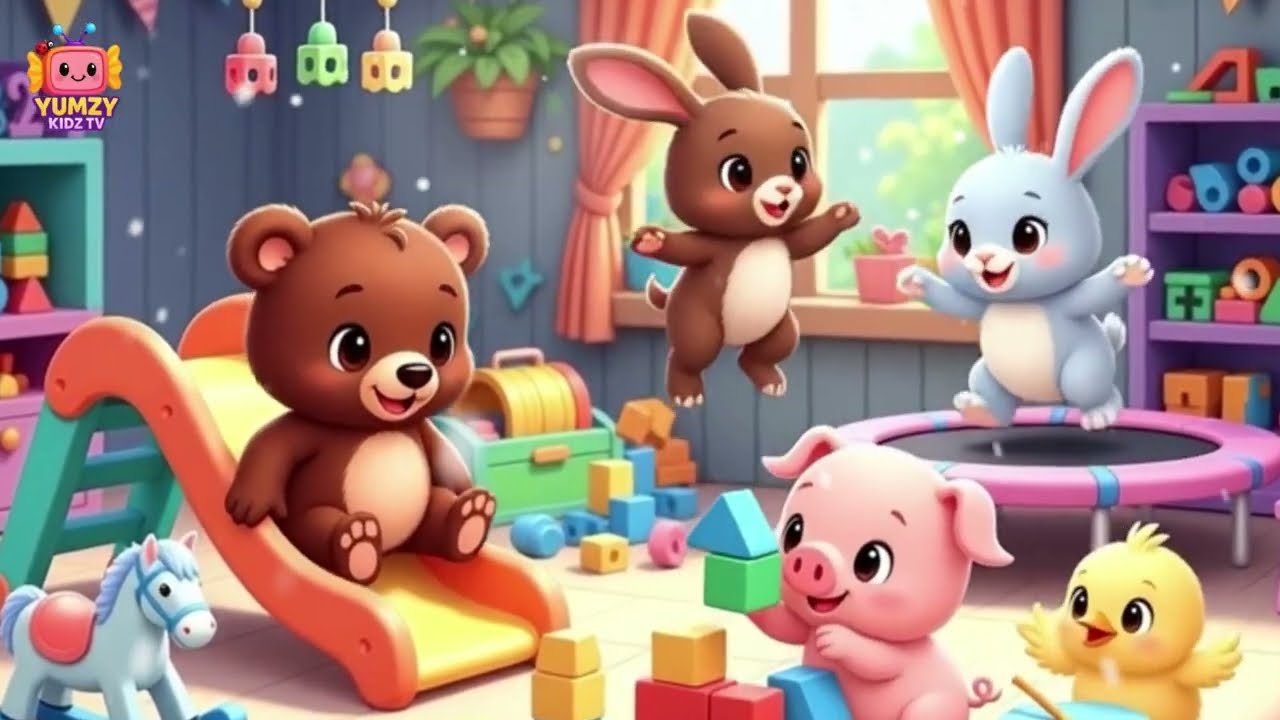 Dudi Dudi Dum Dum Dance 🐥 | Baby and Animals Dance Song | Kids Nursery Rhymes
