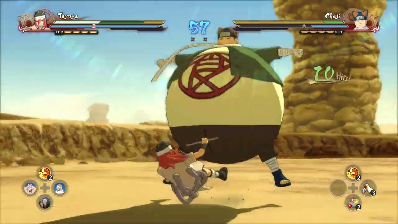 Tayuya vs Choji (Part 1) - Naruto Shippuden Ultimate Ninja Storm 4 Road to Boruto