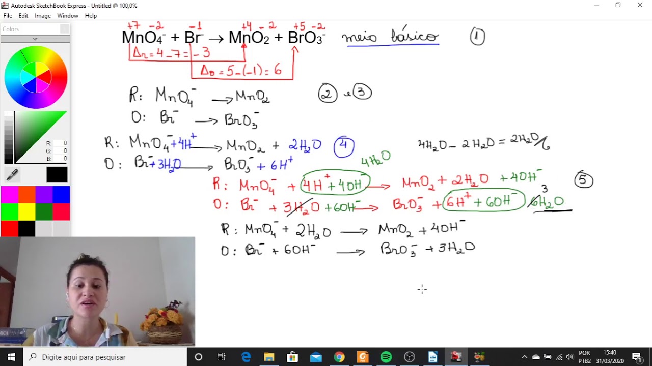 Balanceamento Redox pelo Método íon- elétron (meio Básico)
