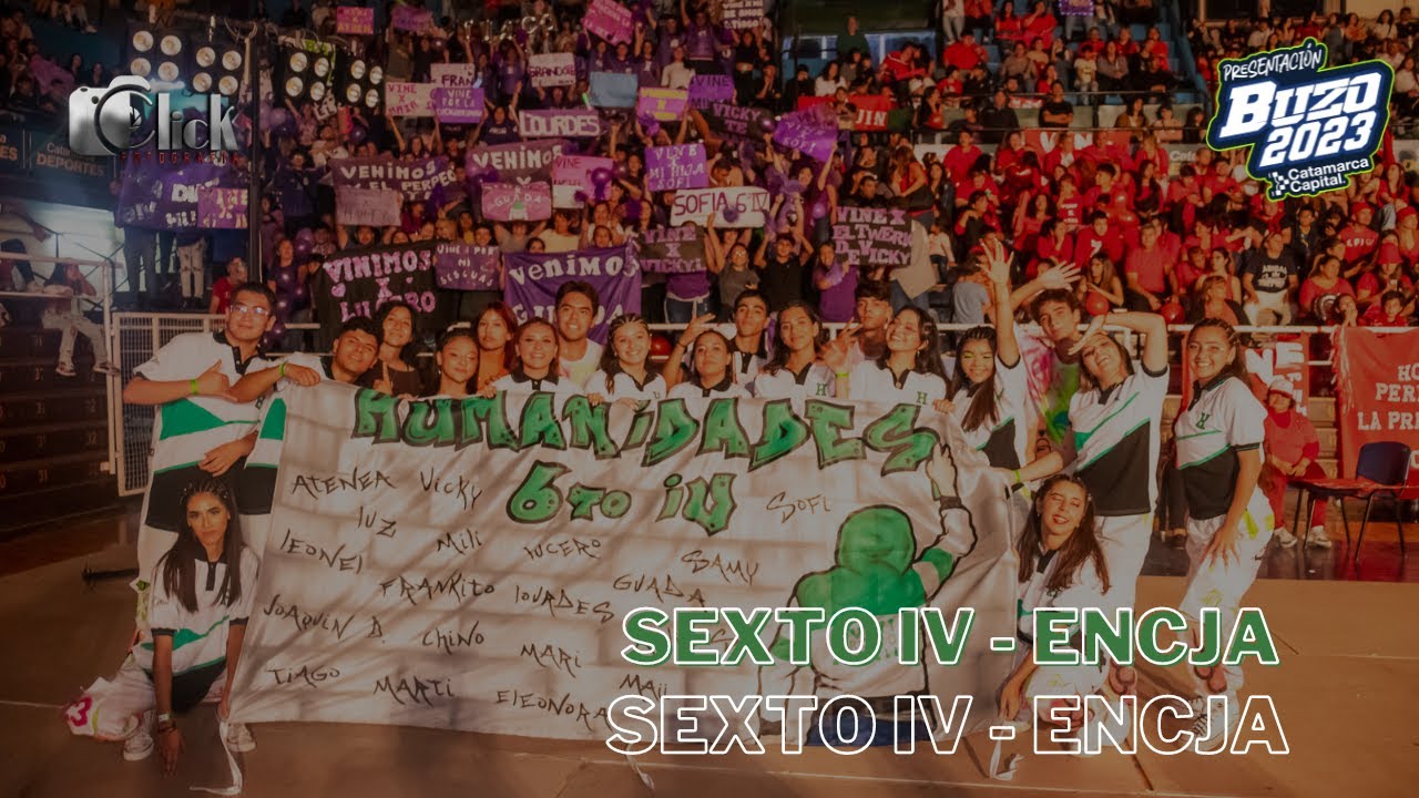 Presentación de Buzos - Encja Sexto IV | Promo 2023